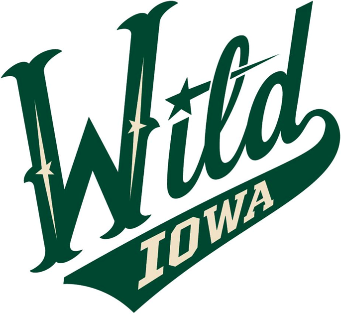 Iowa Wild 2013-Pres Primary Logo vinyl decal